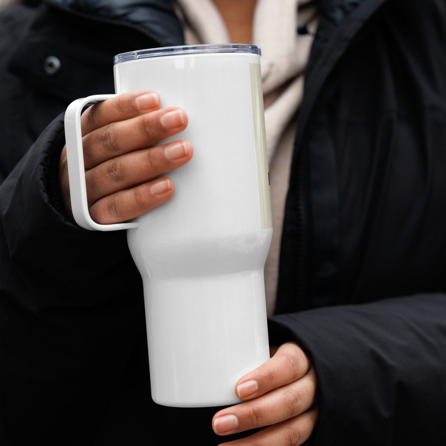 Palm Tree Mindset - Travel mug with a handle