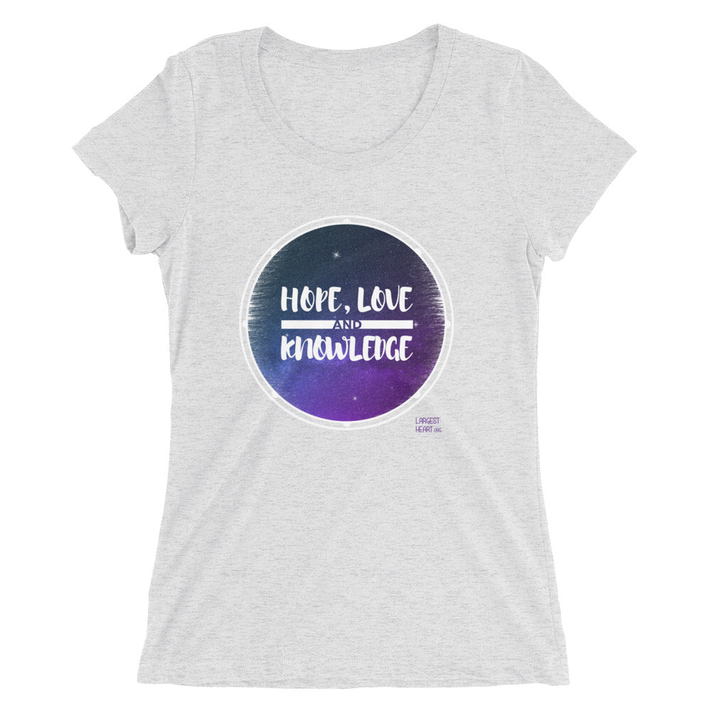 Ladies' short sleeve t-shirt - HLK Space