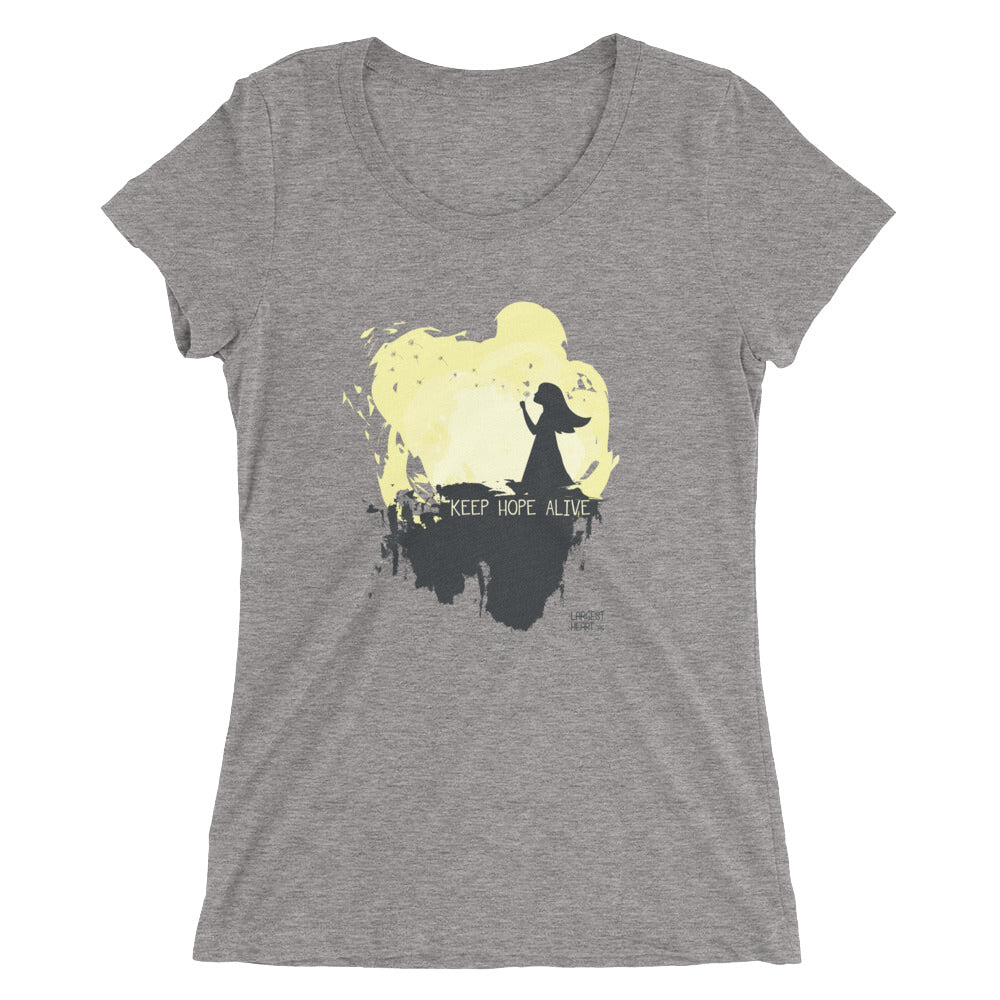 Ladies' short sleeve t-shirt - Keep Hope Alive