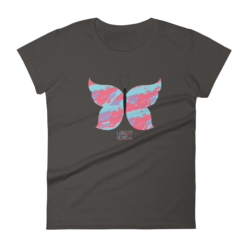 Women's Short Sleeve T-shirt - Butterfly