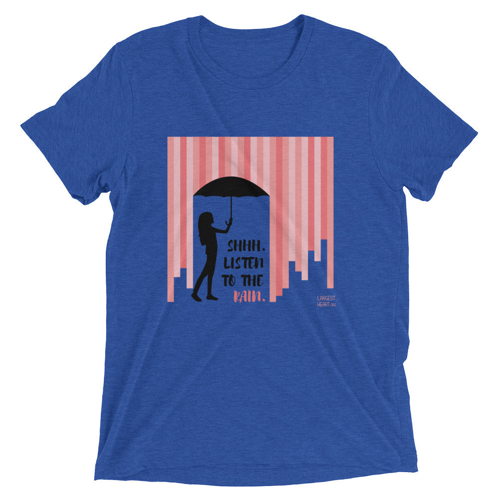 Triblend Short Sleeve T-shirt - Rain