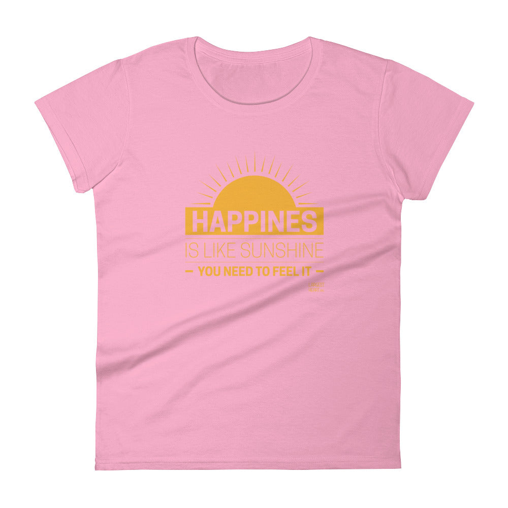 Women's Short Sleeve T-shirt - Happiness