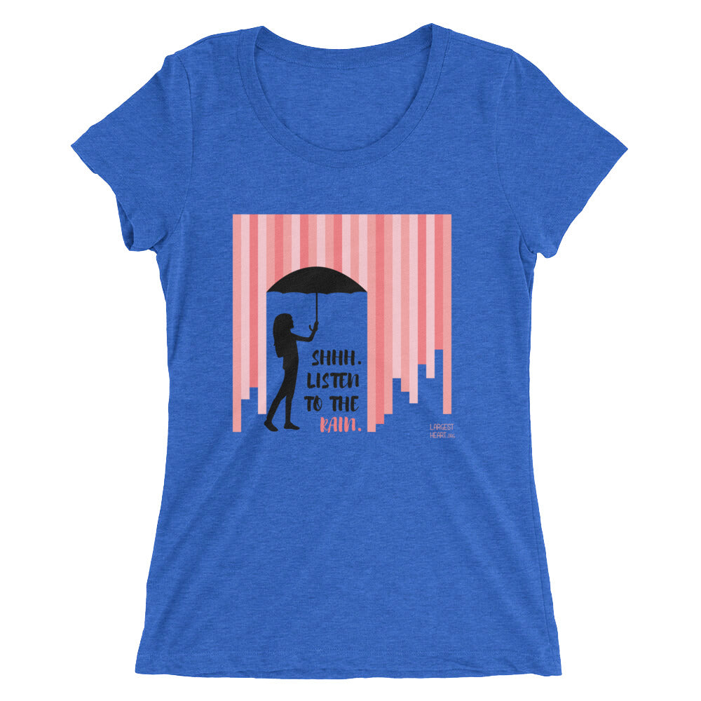 Ladies' short sleeve t-shirt - Rain