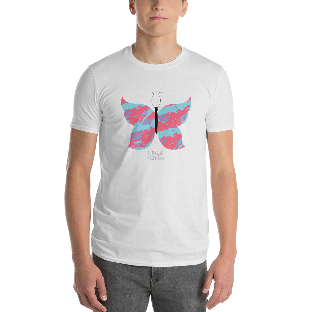 Men's Short Sleeve T-Shirt - Butterfly