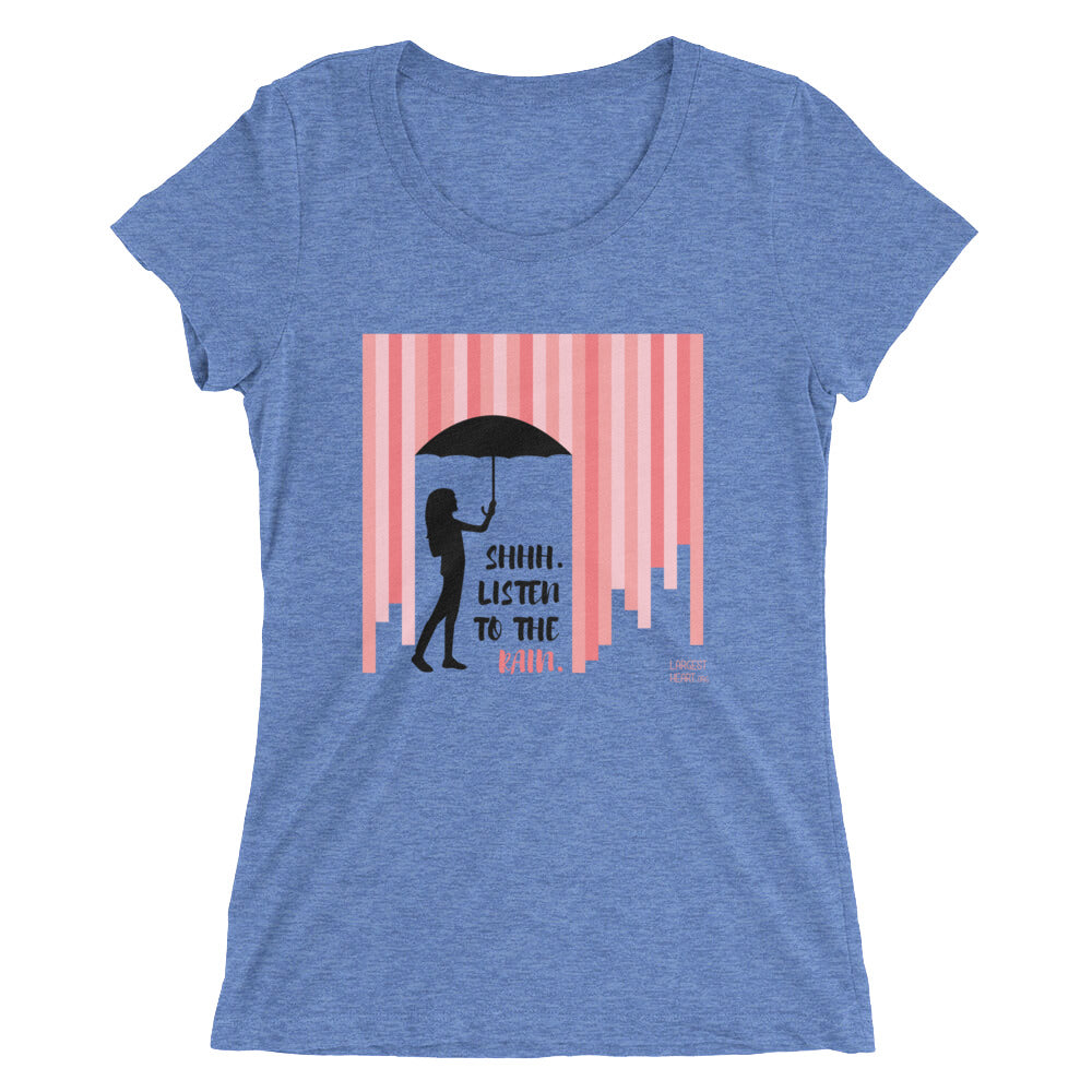 Ladies' short sleeve t-shirt - Rain
