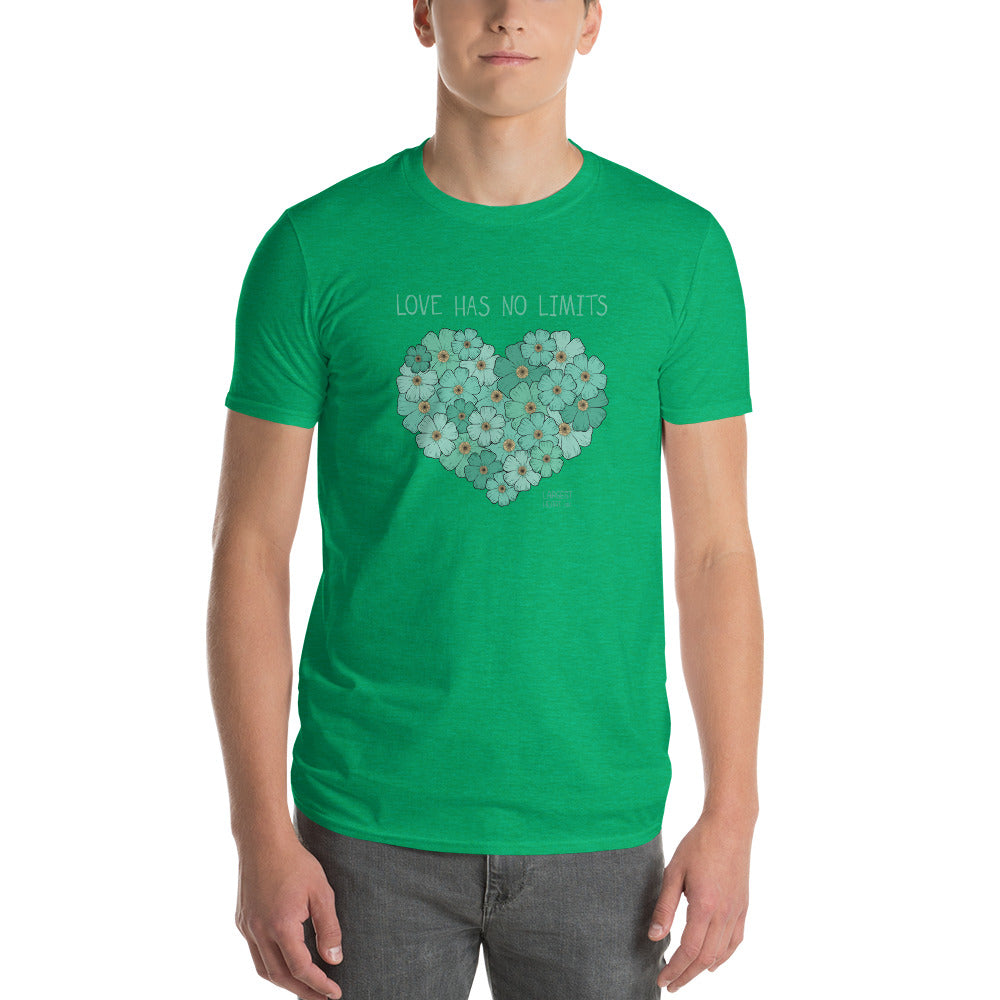 Men's Short Sleeve T-Shirt - Flower