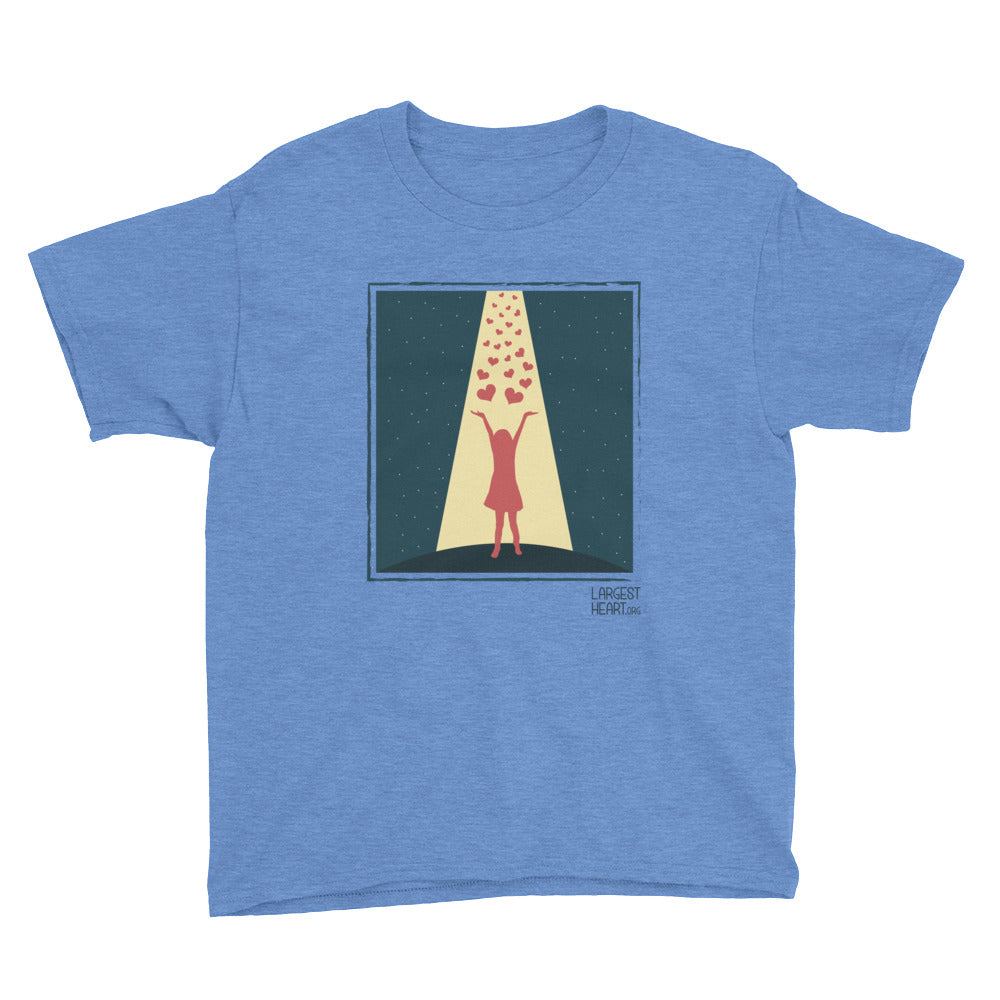 Youth Short Sleeve T-Shirt - Hearts from Heaven
