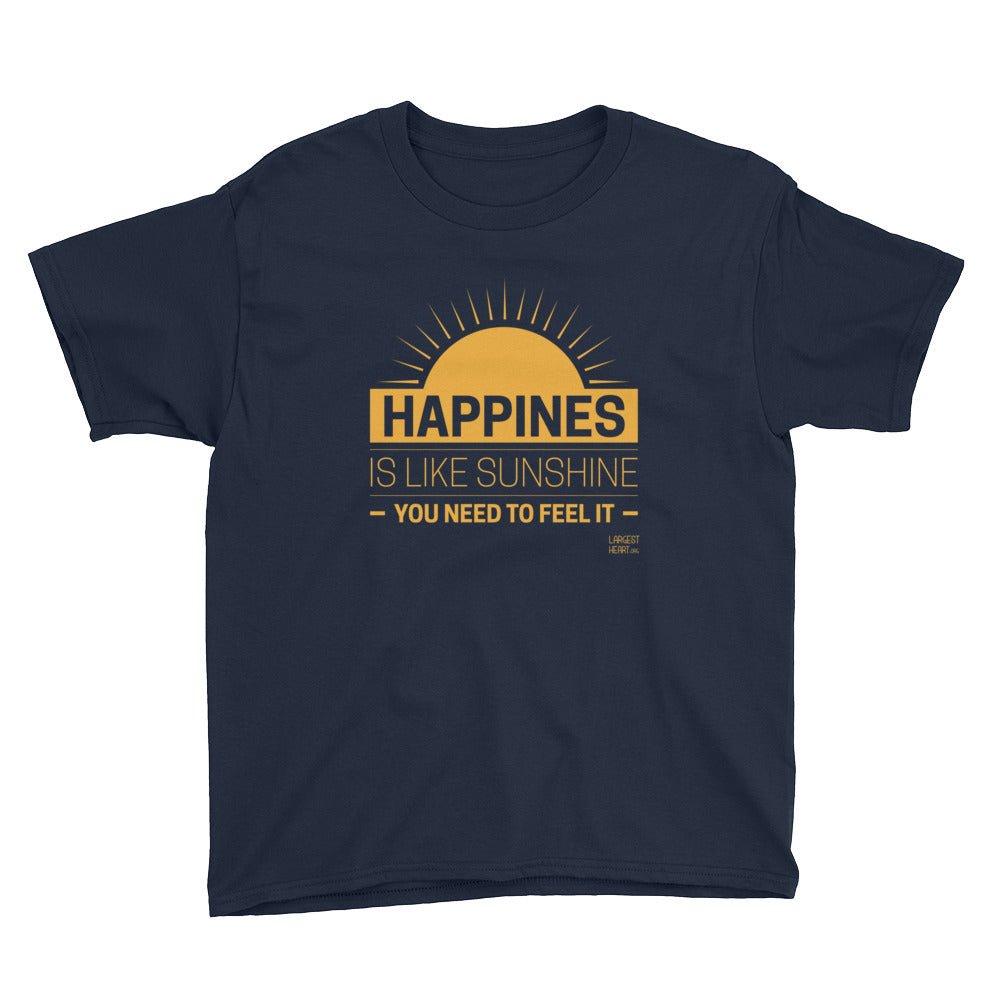 Youth Short Sleeve T-Shirt - Happiness