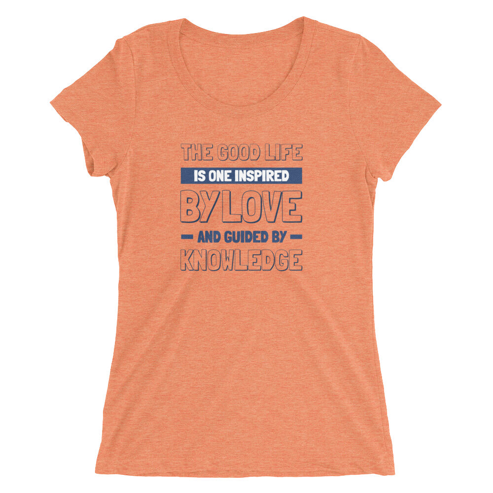Ladies' Triblend Tee's - Good Life