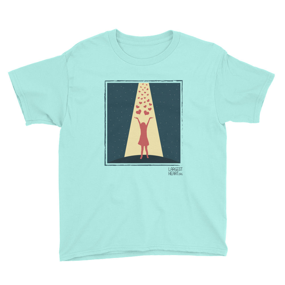 Youth Short Sleeve T-Shirt - Hearts from Heaven