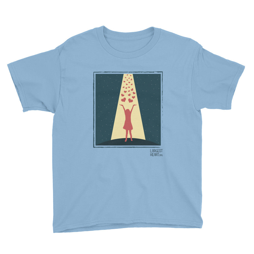 Youth Short Sleeve T-Shirt - Hearts from Heaven