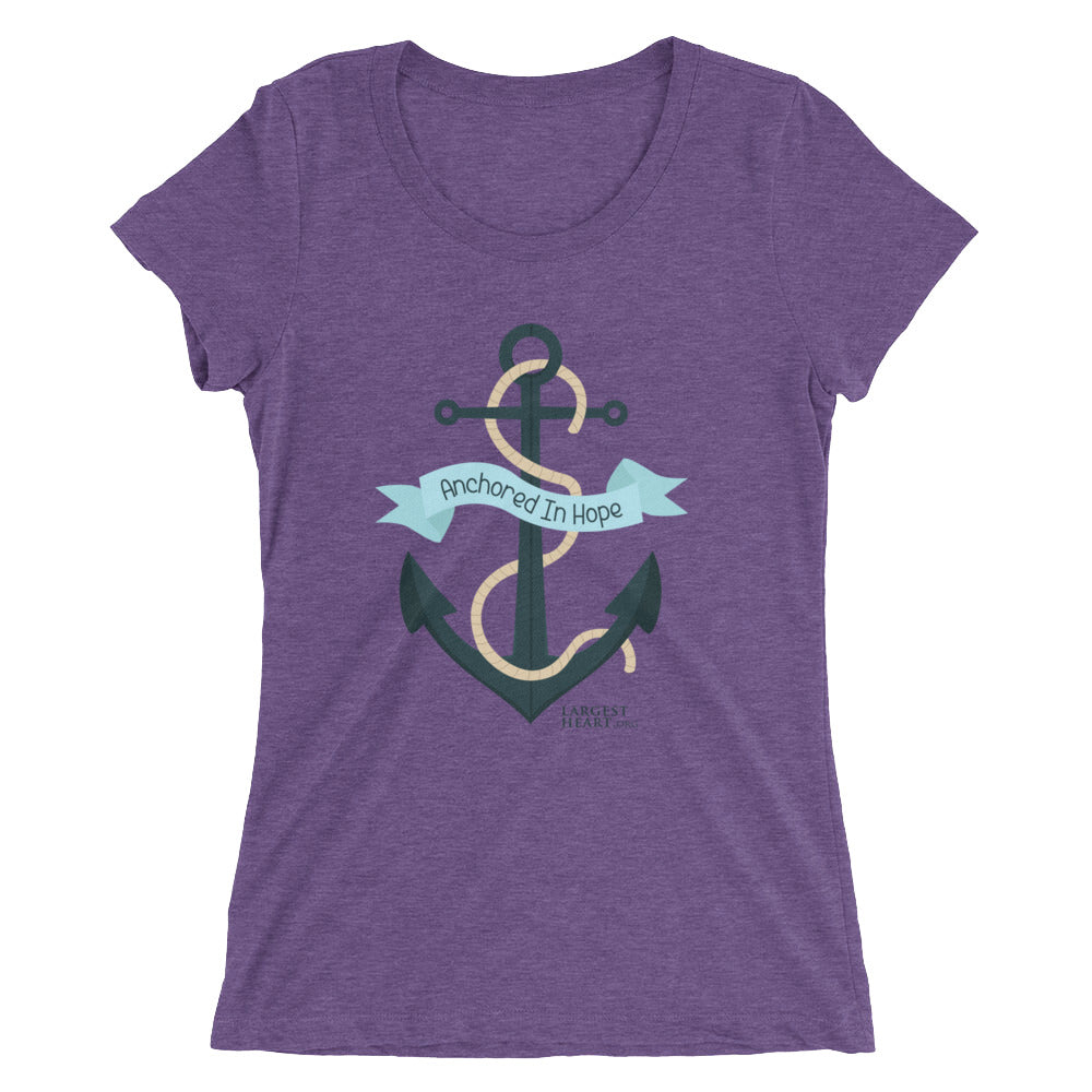 Ladies' short sleeve t-shirt - Anchored