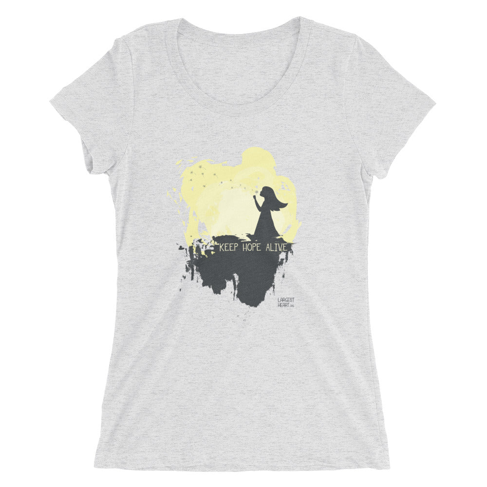 Ladies' short sleeve t-shirt - Keep Hope Alive