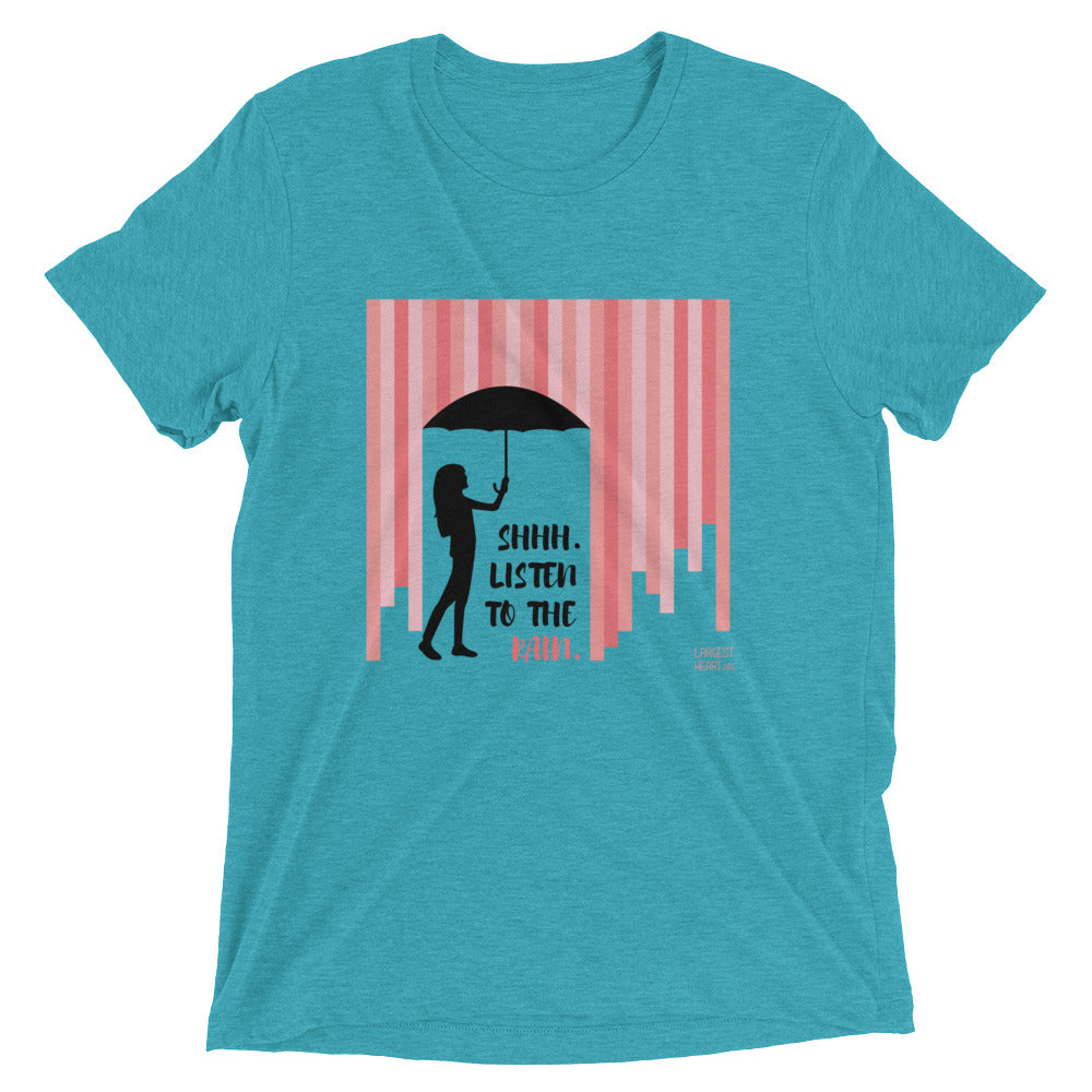 Triblend Short Sleeve T-shirt - Rain