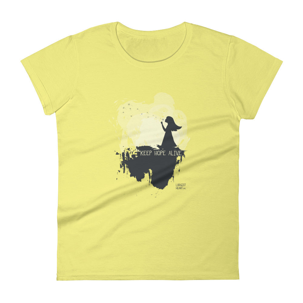 Women's Short Sleeve T-shirt - Keep Hope Alive