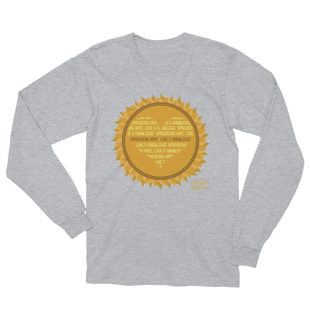 Long Sleeve T-Shirt - Sunflower