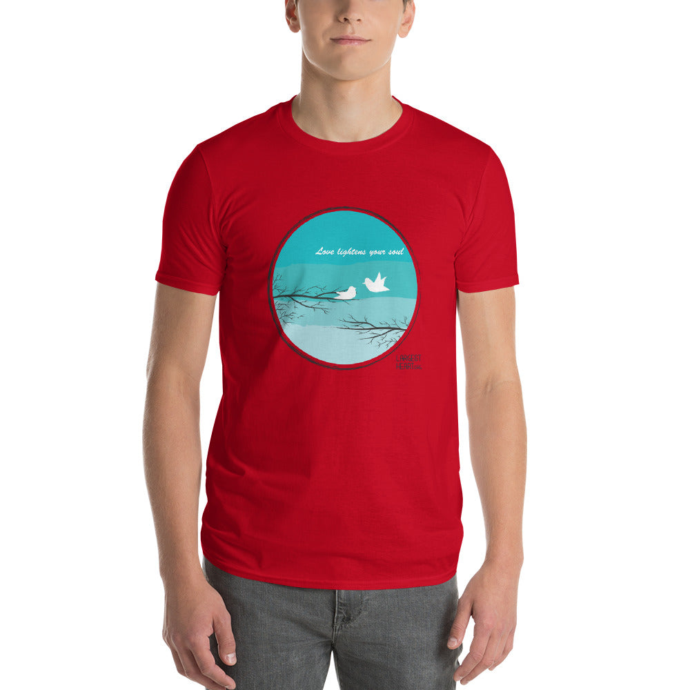 Men's Short Sleeve T-Shirt - Love Lightness the Soul