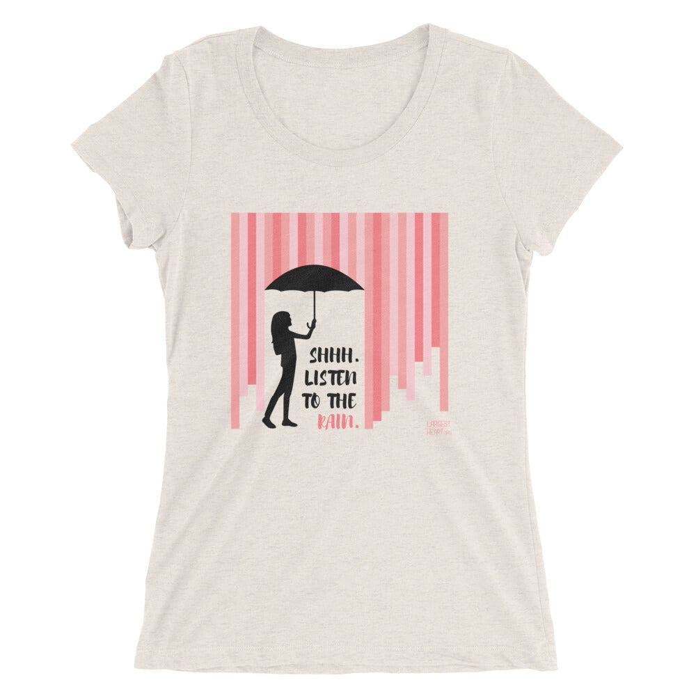 Ladies' short sleeve t-shirt - Rain