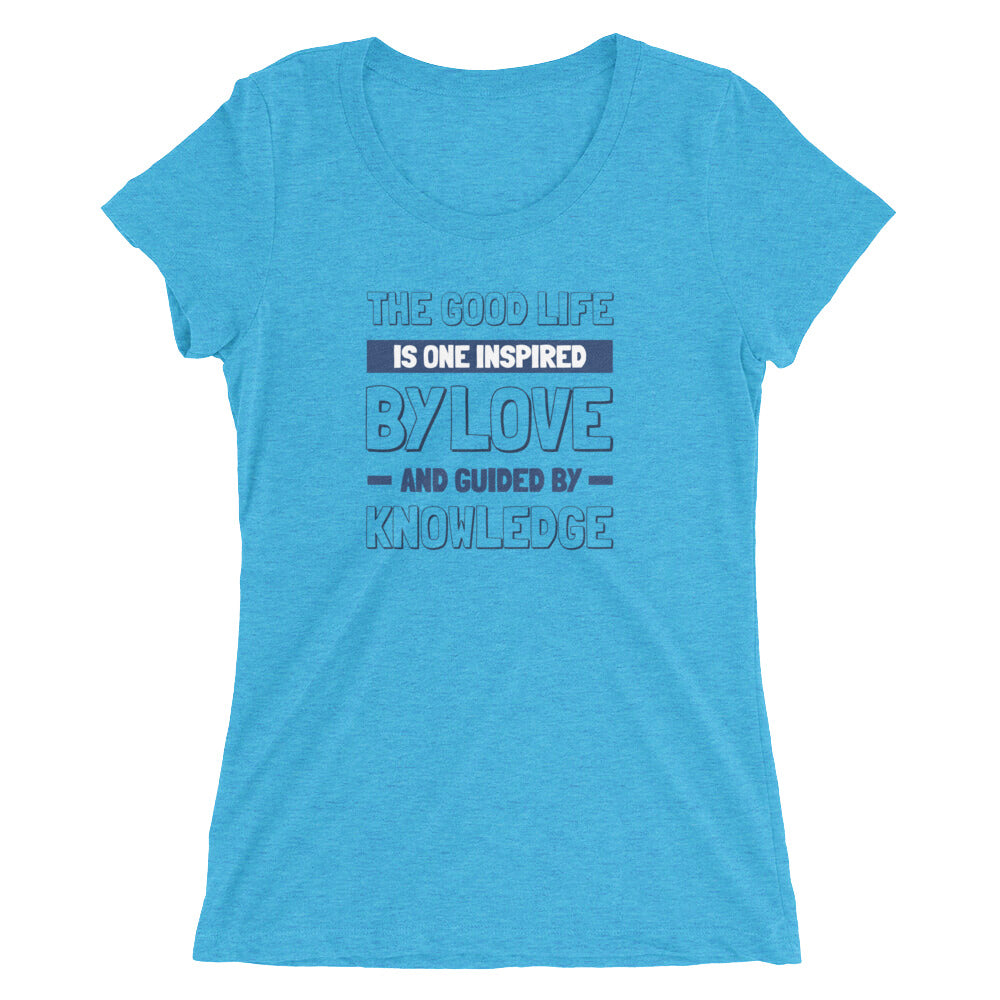 Ladies' Triblend Tee's - Good Life