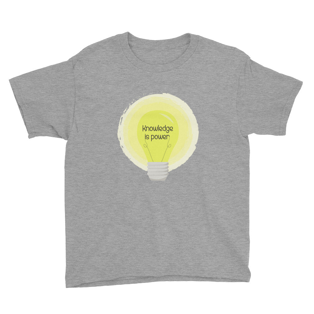 Youth Short Sleeve T-Shirt - Knowledge is Power