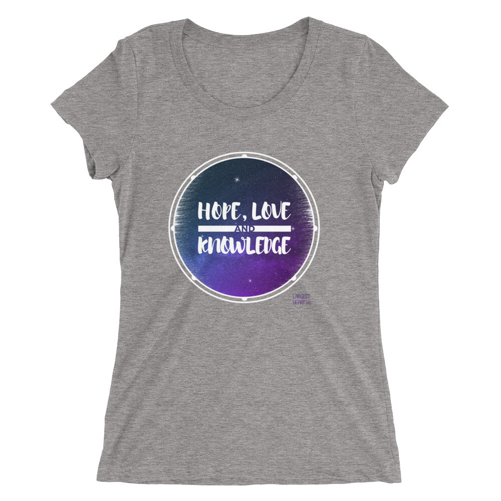 Ladies' short sleeve t-shirt - HLK Space