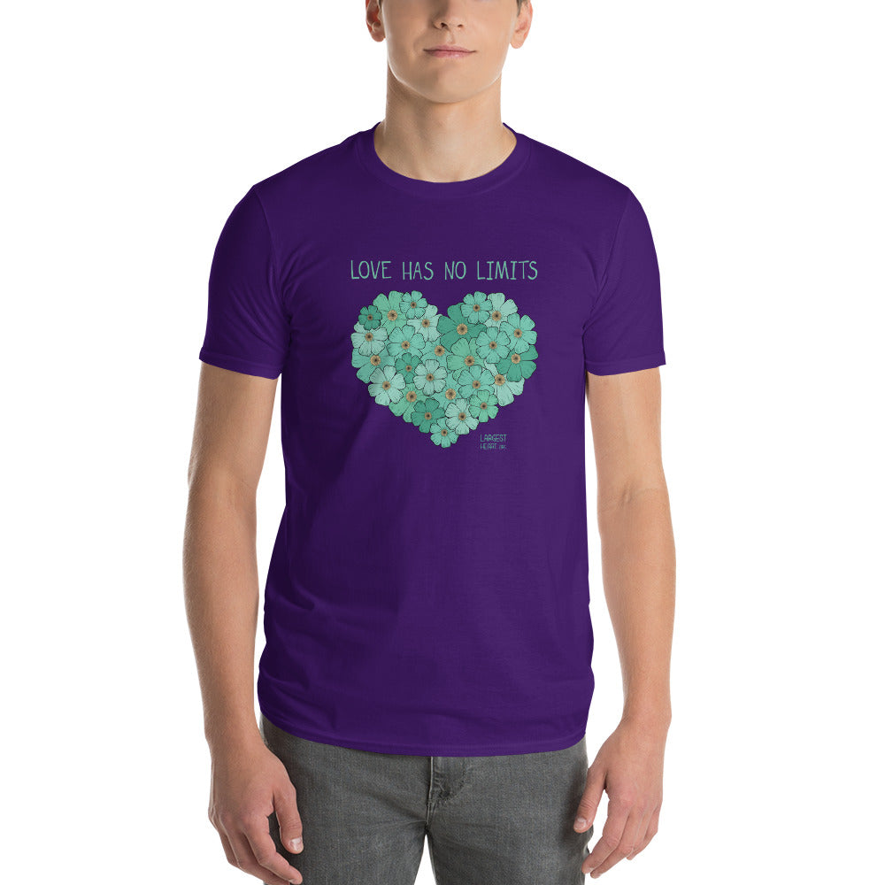Men's Short Sleeve T-Shirt - Flower