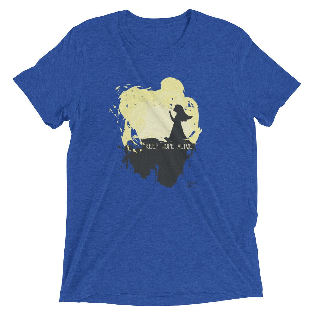 Triblend Short Sleeve T-shirt - Keep Hope Alive
