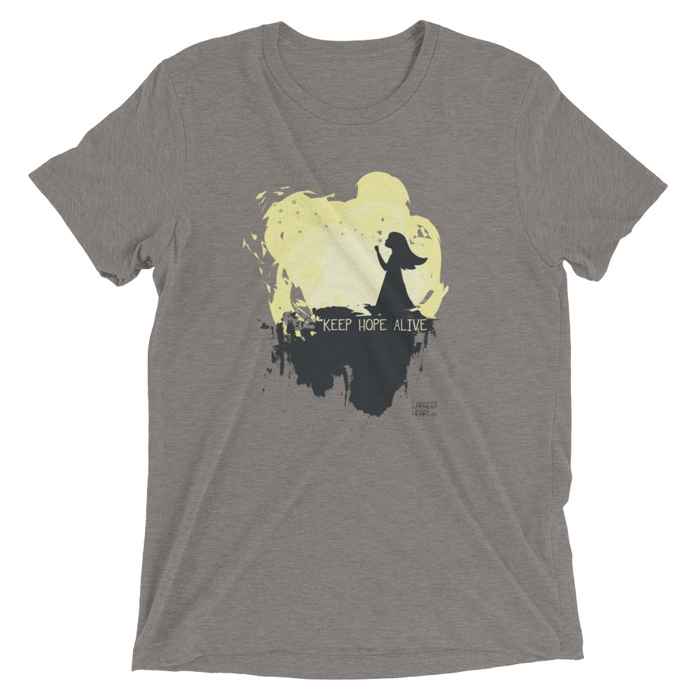 Triblend Short Sleeve T-shirt - Keep Hope Alive