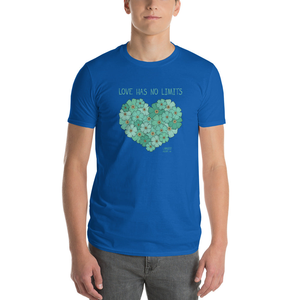 Men's Short Sleeve T-Shirt - Flower