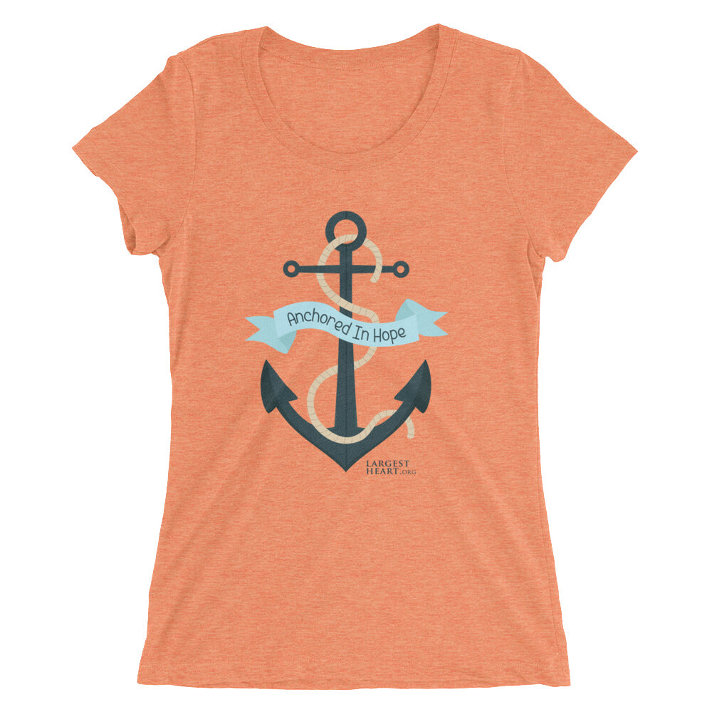 Ladies' short sleeve t-shirt - Anchored