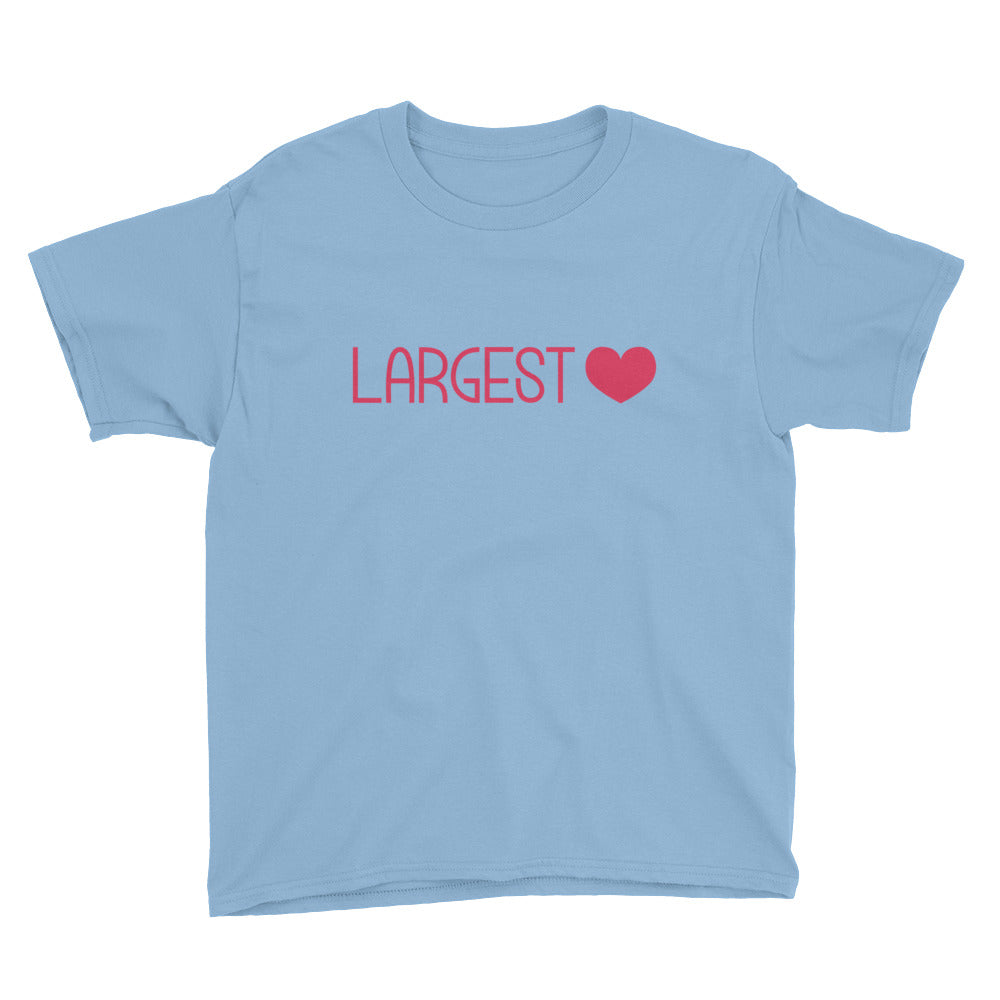 Youth Short Sleeve T-Shirt - Largest Heart