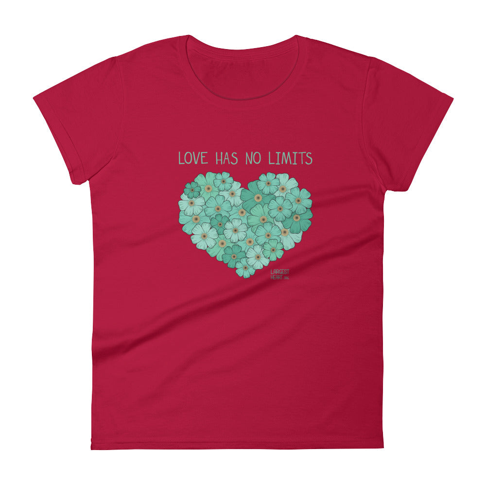 Women's Short Sleeve T-shirt - Flower