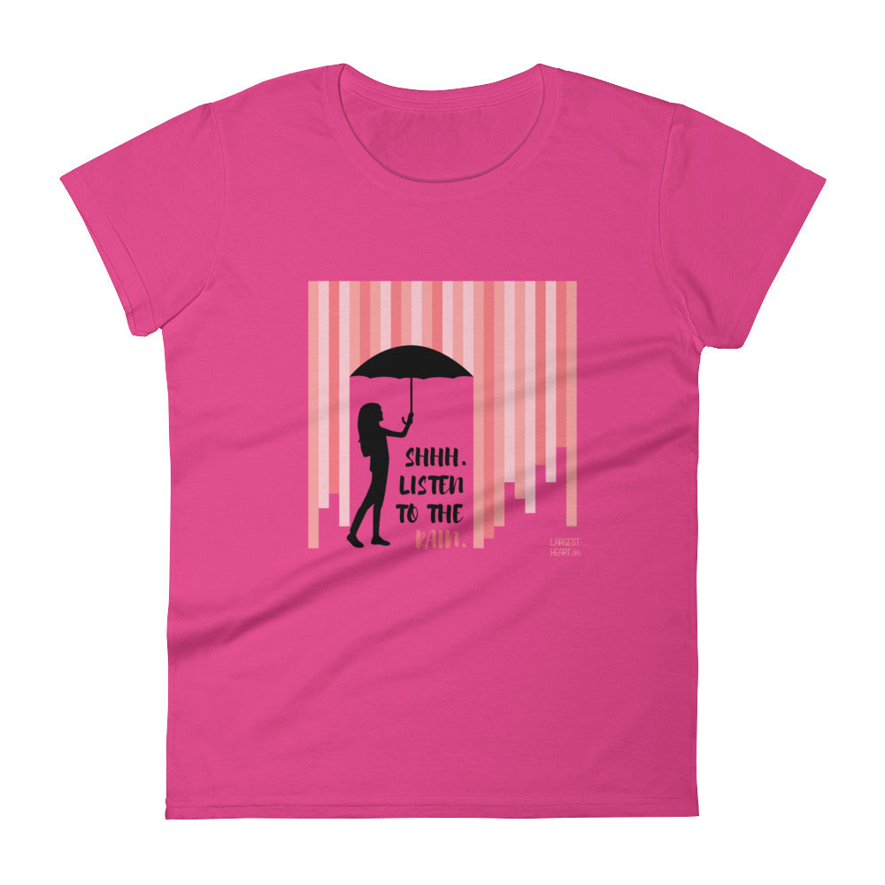 Women's Short Sleeve T-shirt - Rain