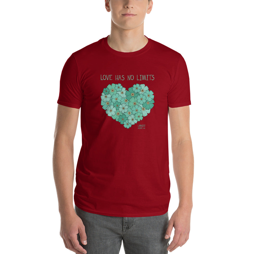 Men's Short Sleeve T-Shirt - Flower