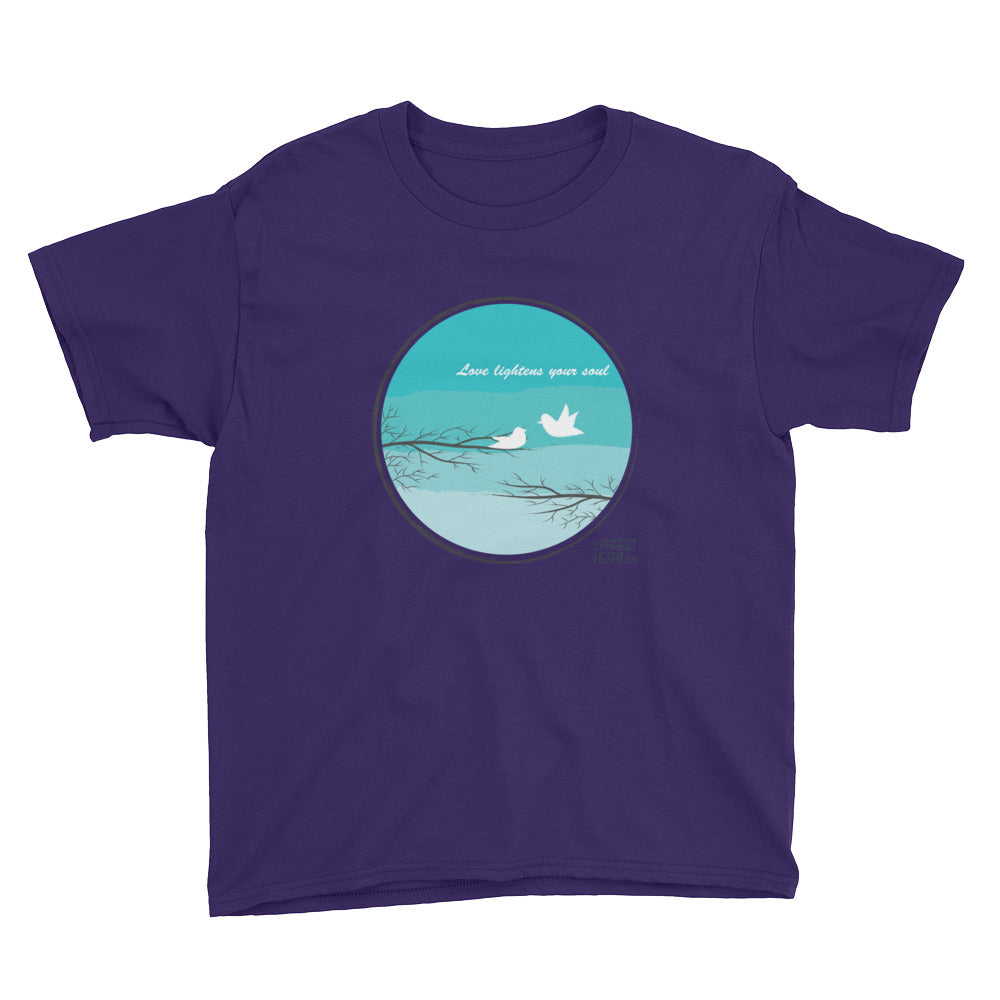 Youth Short Sleeve T-Shirt - Love Lightness the Soul