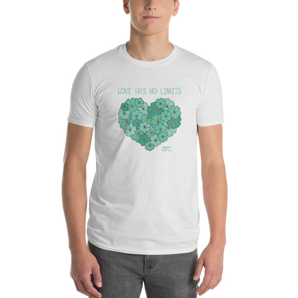 Men's Short Sleeve T-Shirt - Flower