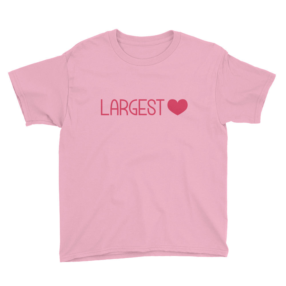 Youth Short Sleeve T-Shirt - Largest Heart