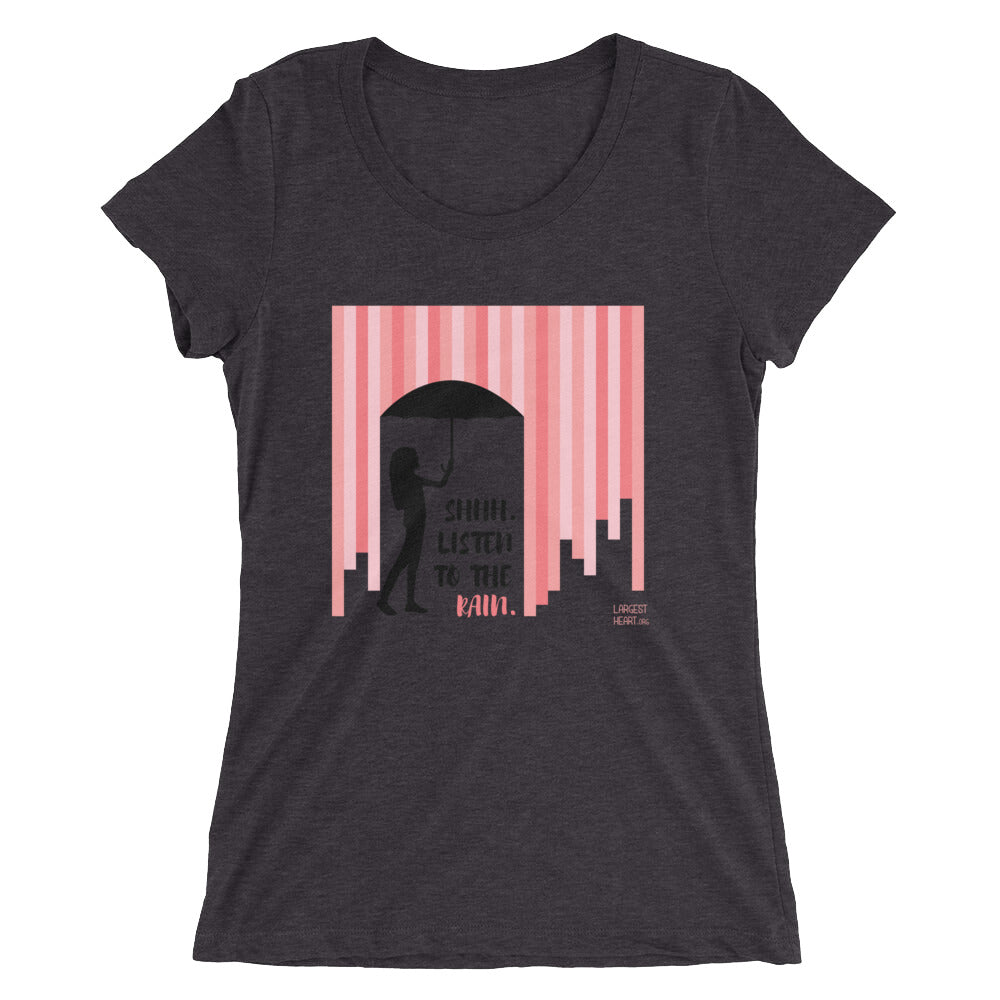 Ladies' short sleeve t-shirt - Rain