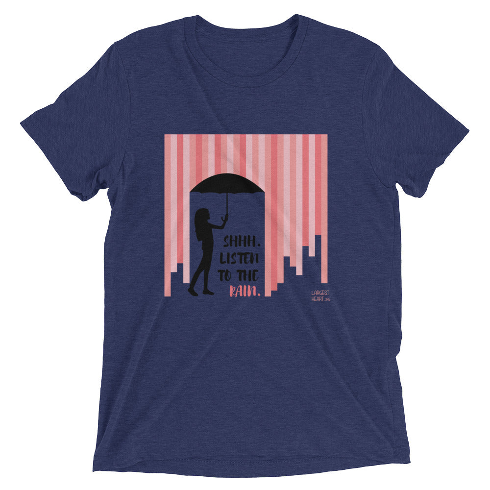 Triblend Short Sleeve T-shirt - Rain