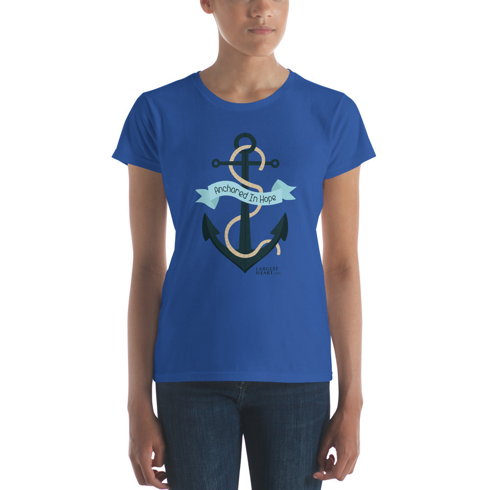 Women's Short Sleeve T-shirt - Anchored