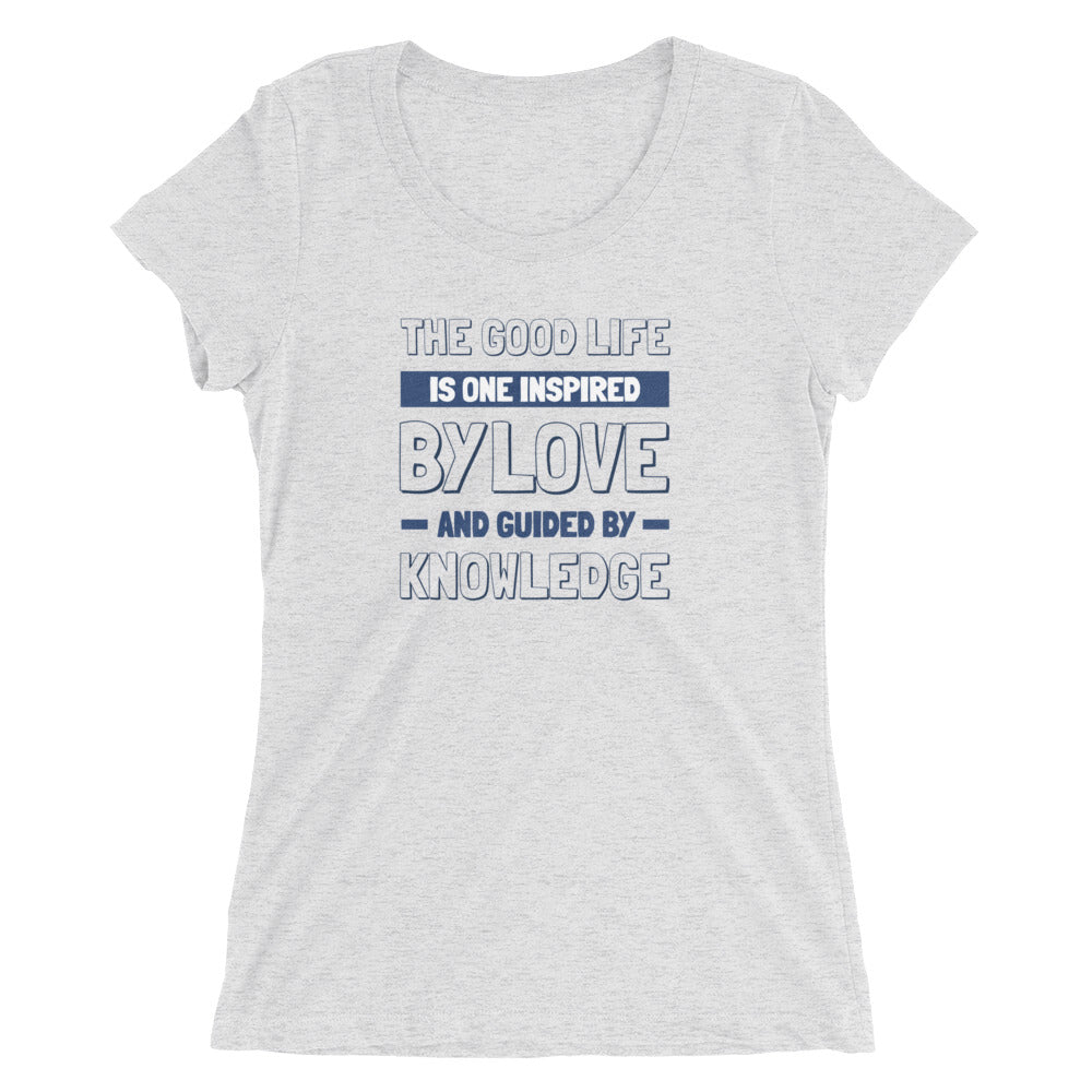 Ladies' Triblend Tee's - Good Life