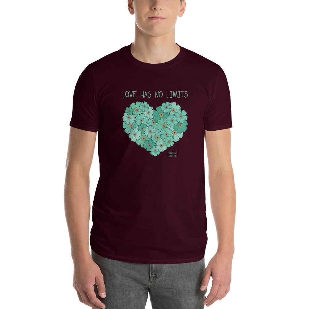 Men's Short Sleeve T-Shirt - Flower