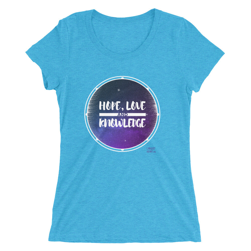 Ladies' short sleeve t-shirt - HLK Space