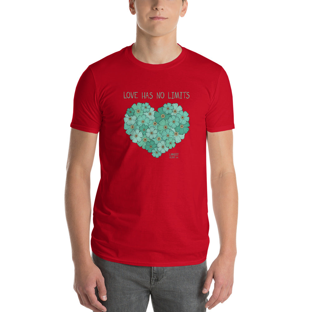 Men's Short Sleeve T-Shirt - Flower