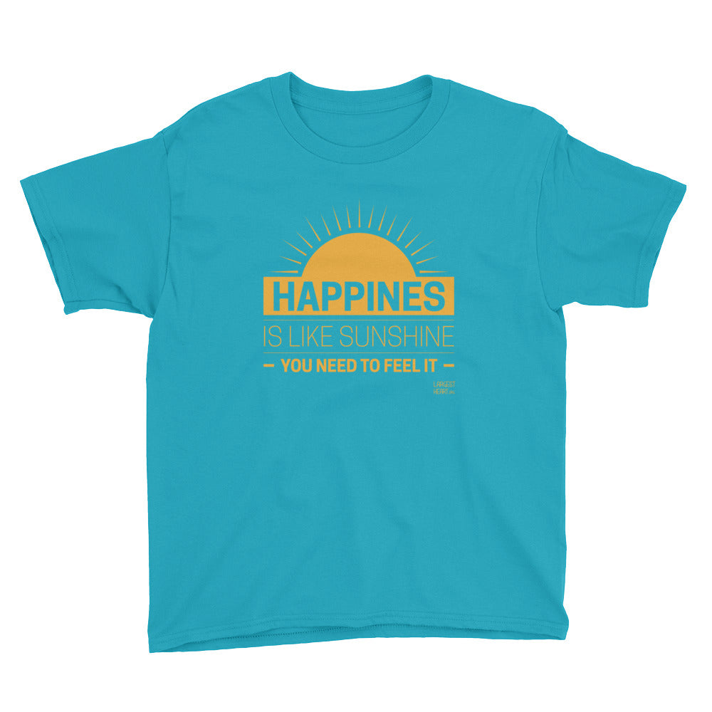 Youth Short Sleeve T-Shirt - Happiness