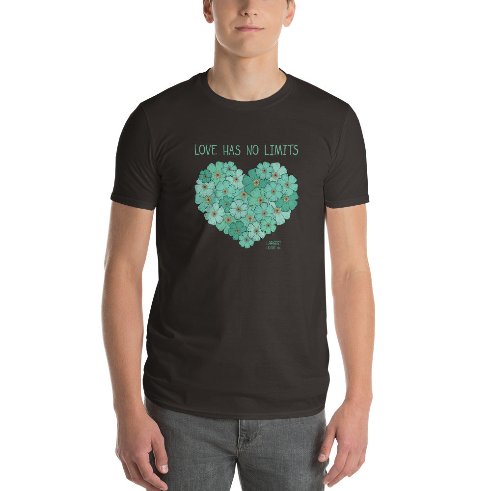 Men's Short Sleeve T-Shirt - Flower