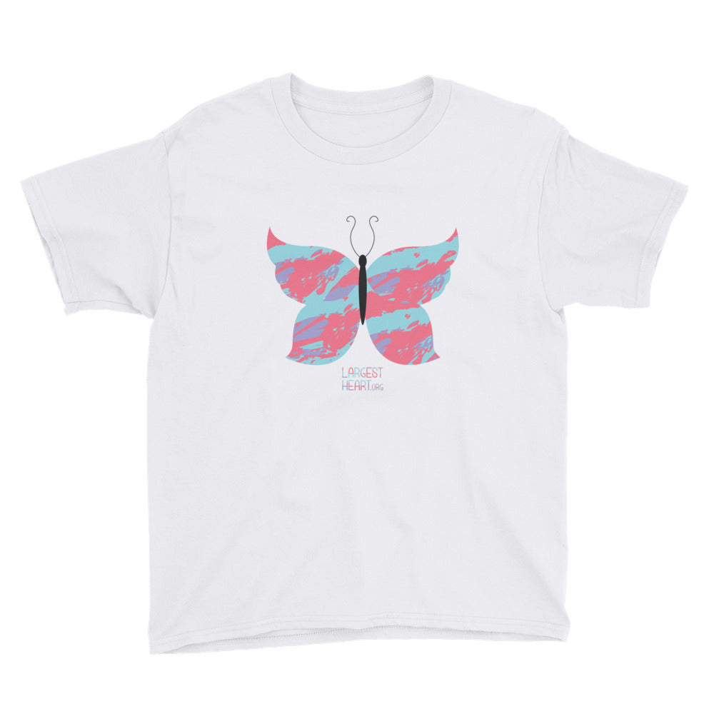 Youth Short Sleeve T-Shirt - Butterfly