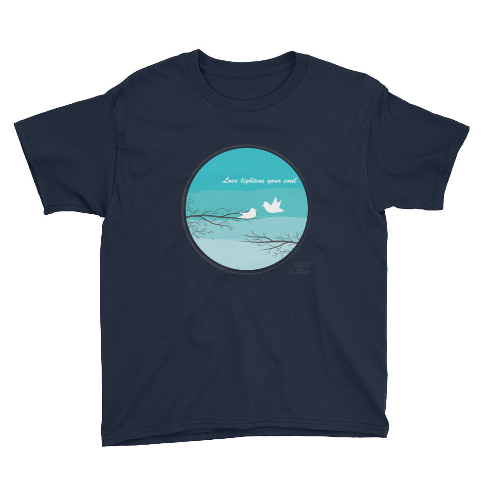 Youth Short Sleeve T-Shirt - Love Lightness the Soul