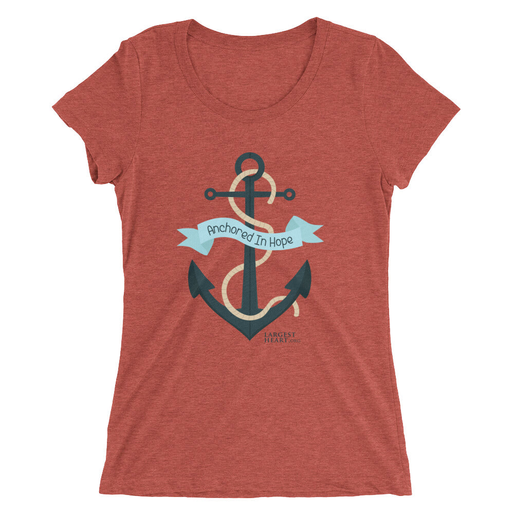 Ladies' short sleeve t-shirt - Anchored