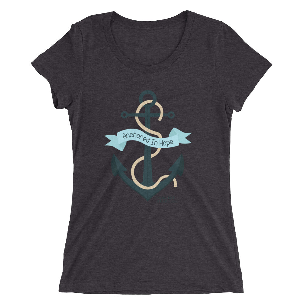 Ladies' short sleeve t-shirt - Anchored